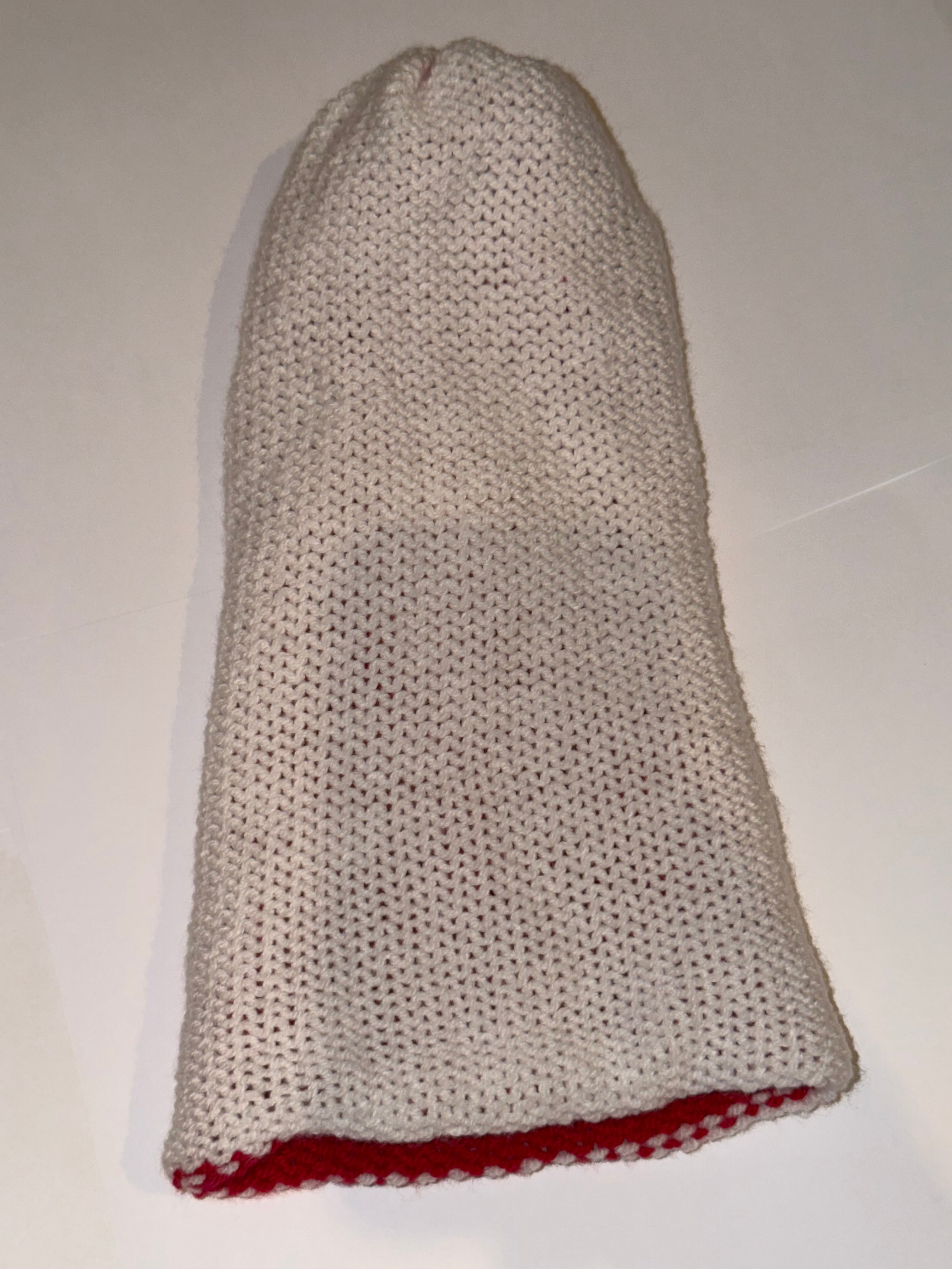 Handmade reversible wooly Beanie Christmas hat